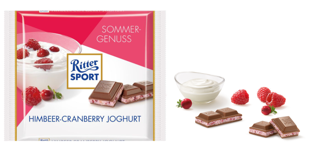 Himbeer-Cranberry Joghurt