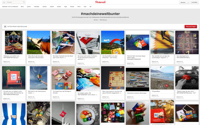 Die Fotos auf Pinterest