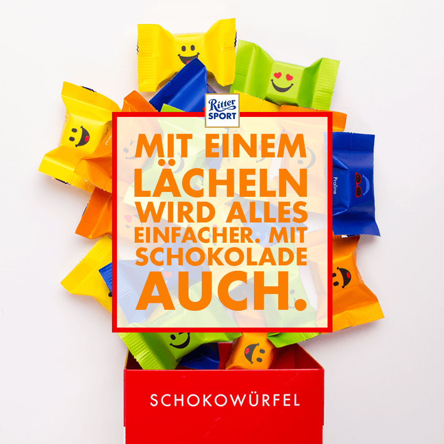 RITTER SPORT Schokowürfel 3