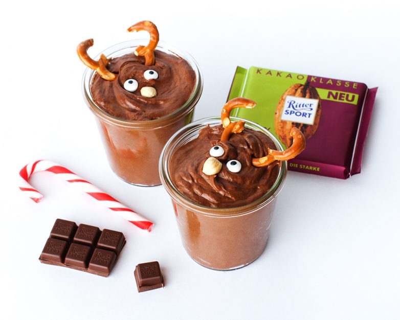 Rezept: (Rentier-)Mousse au Chocolat - RITTER SPORT Blog