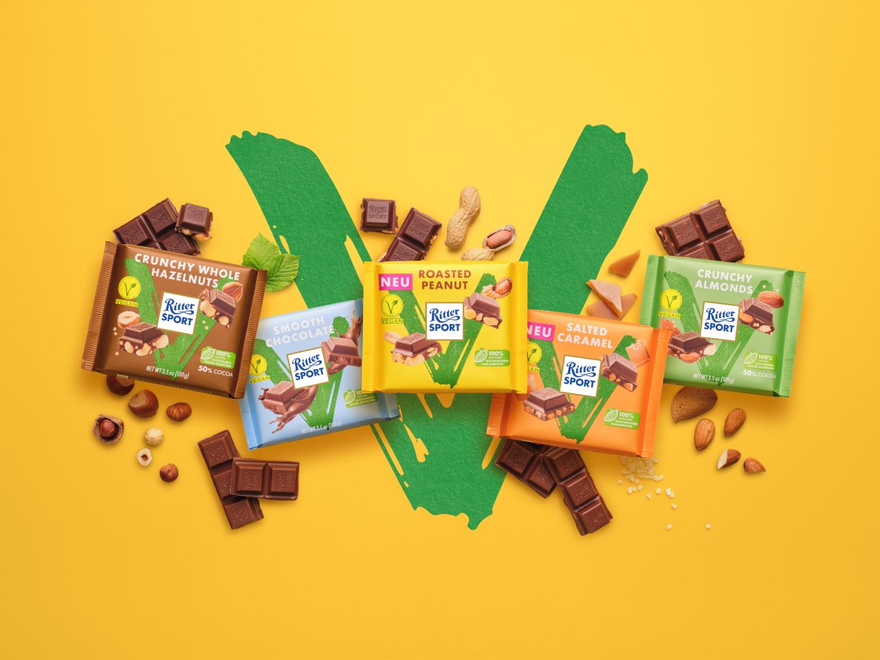 So vegan kann lecker sein Testet jetzt unsere neuen veganen Sorten! RITTER SPORT Blog