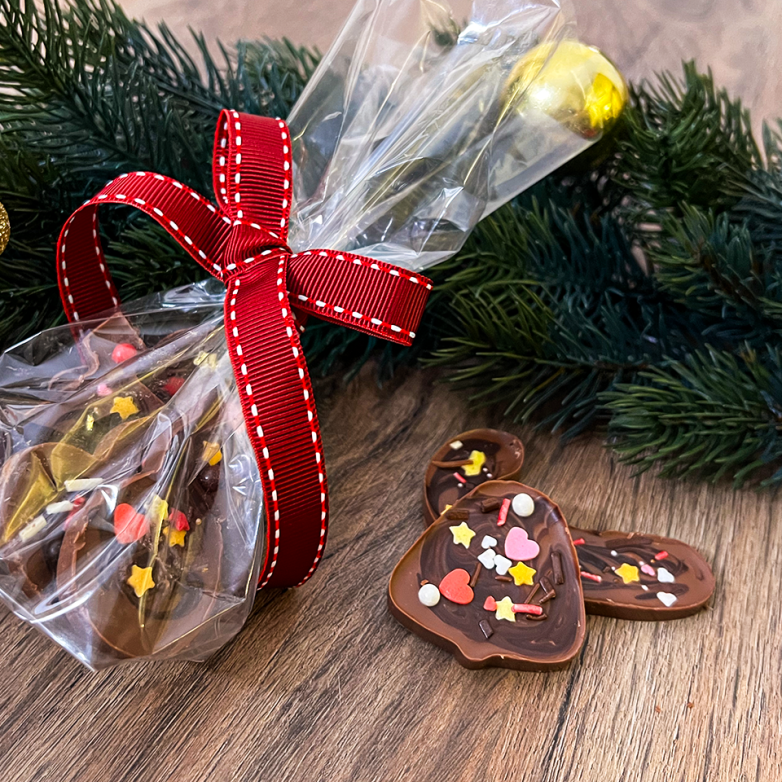 Last-Minute-Weihnachtszauber: Selbstgemachte Schokoladen-Plätzchen ...